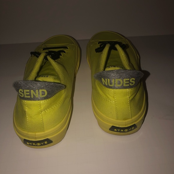 Straye Stanley Shoe ‘Safety Yellow’ Laces Included!! Plus I put slip on laces!! - Picture 6 of 6